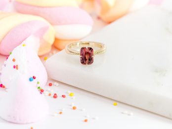 Sugar Sprinkle - Tourmaline Solitaire Ring