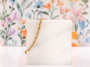 Textured Interlinking bracelet
