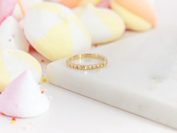 Pyramid Pinky Ring